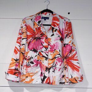 Susan Graver Spring Summer Lined Jacket S